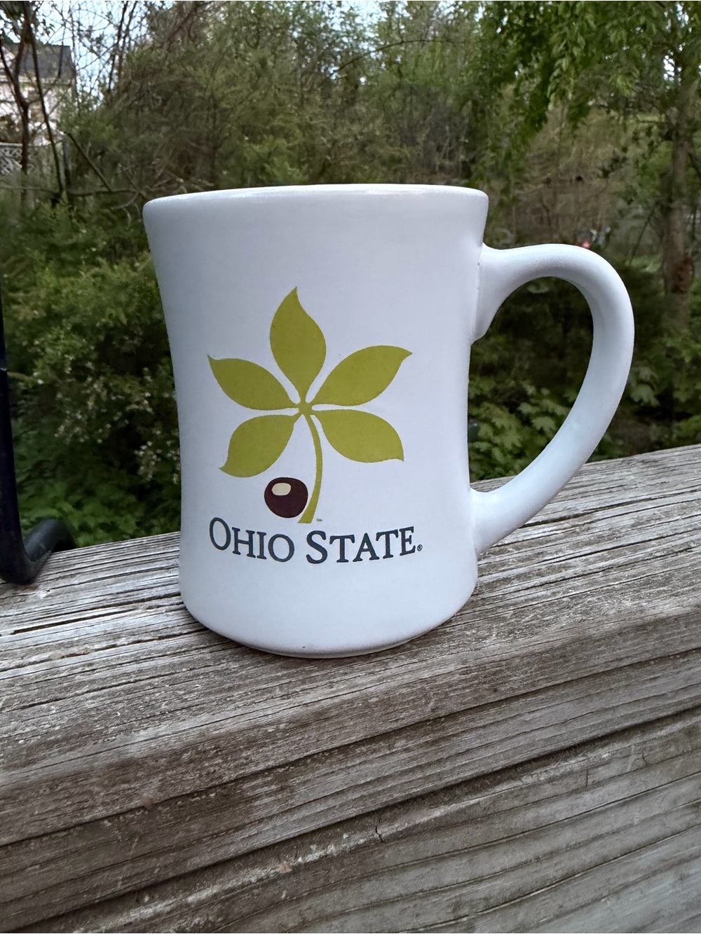Ohio State 2 C Mug Ceramic Buckeyes Good Condition Preowned